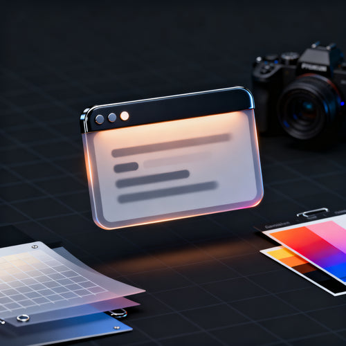 Apple-Style Bento Grid: AI-Generated Project Showcases