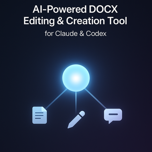 AI-Powered DOCX Editing & Creation Tool for Claude & Codex