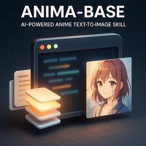 Anima-Base: AI-Powered Anime Text-to-Image Skill