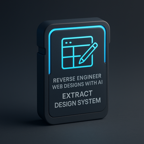 Reverse Engineer Web Designs with AI: Extract Design System