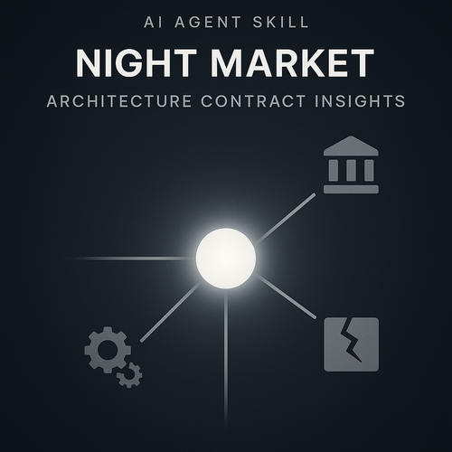 AI Agent Skill: Night Market Architecture Contract Insights