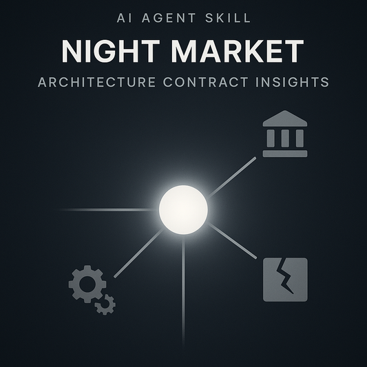 AI Agent Skill: Night Market Architecture Contract Insights