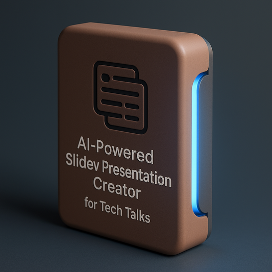 AI-Powered Slidev Presentation Creator for Tech Talks