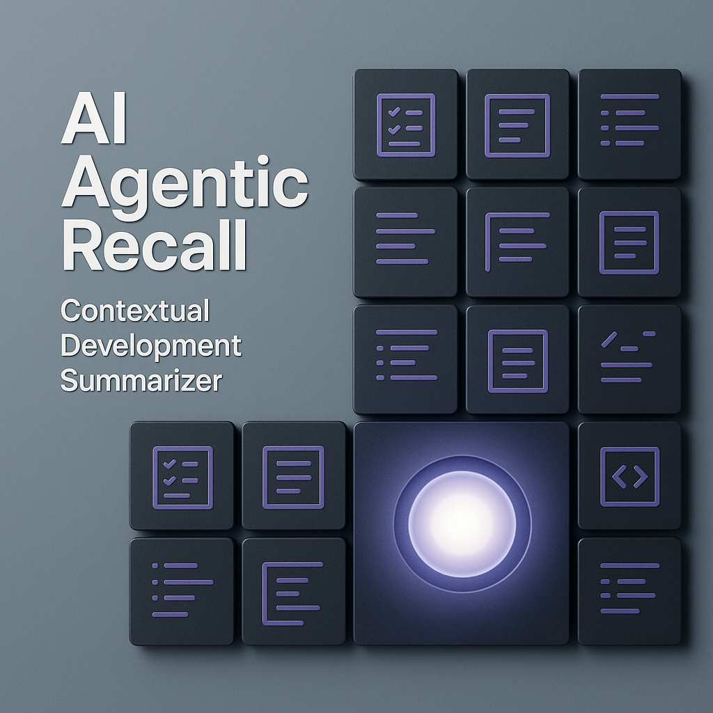 AI Agentic Recall: Contextual Development Summarizer