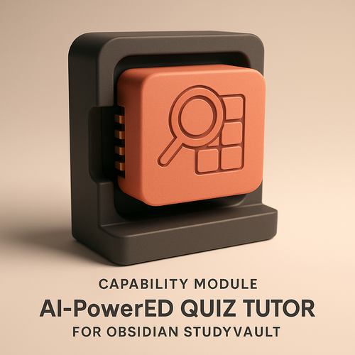 AI-Powered Quiz Tutor for Obsidian StudyVault Mastery