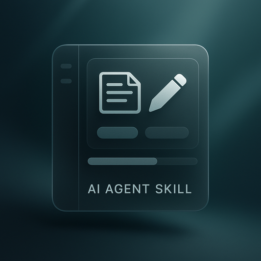 AI Agent Skill for Seamless .docx Document Management