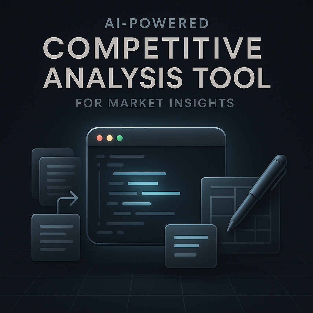 AI-Powered Competitive Analysis Tool for Market Insights