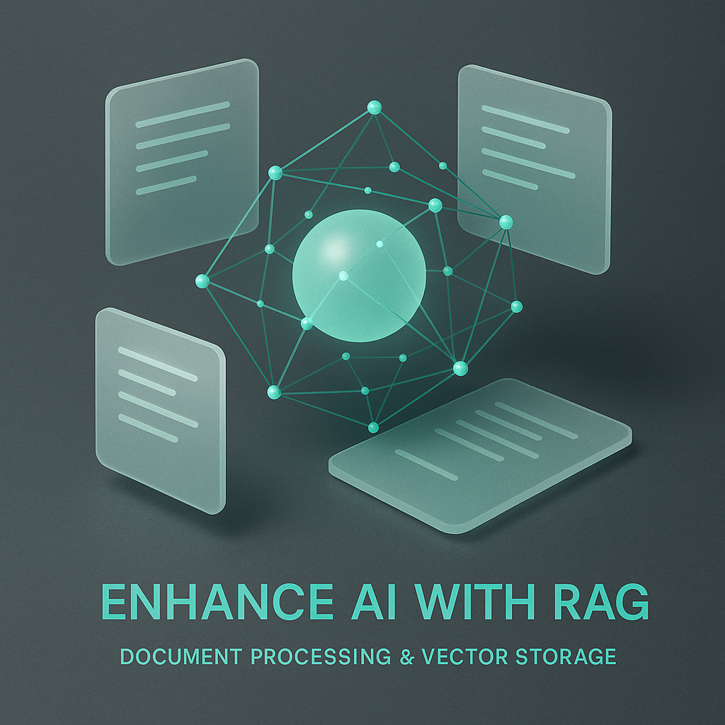 Enhance AI with RAG: Document Processing & Vector Storage