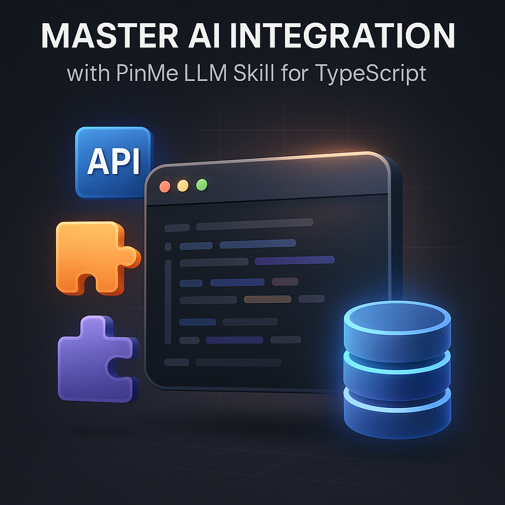 Master AI Integration with PinMe LLM Skill for TypeScript