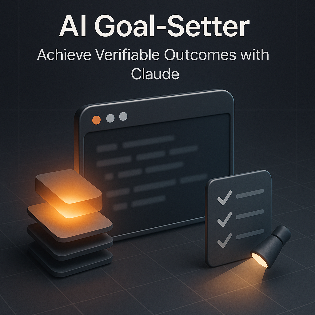 AI Goal-Setter: Achieve Verifiable Outcomes with Claude