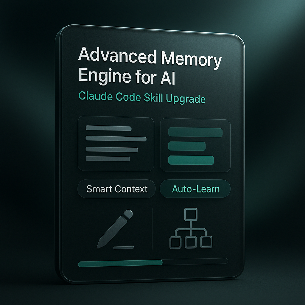 Advanced Memory Engine for AI: Claude Code Skill Upgrade