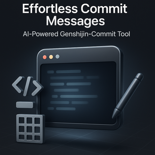 Effortless Commit Messages: AI-Powered Genshijin-Commit Tool