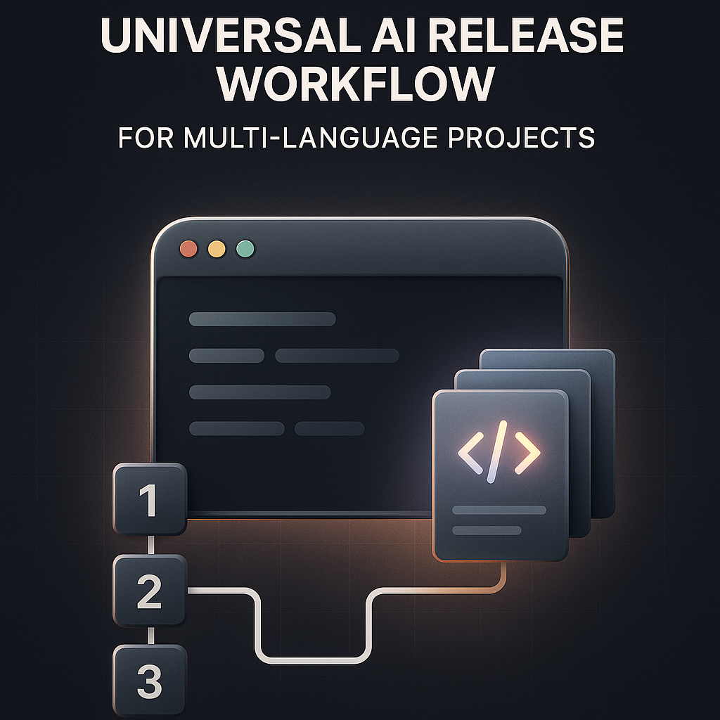 Universal AI Release Workflow for Multi-Language Projects