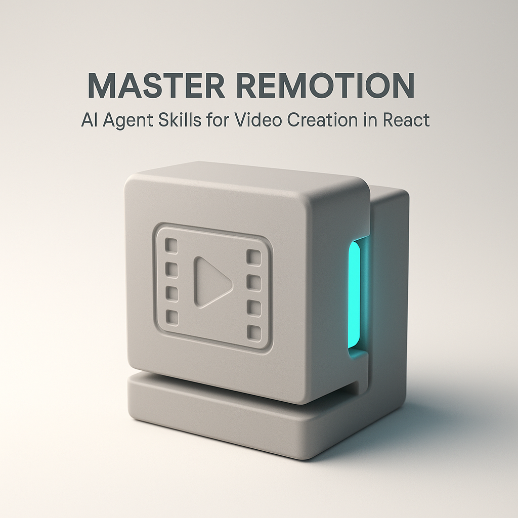 Master Remotion: AI Agent Skills for Video Creation in React