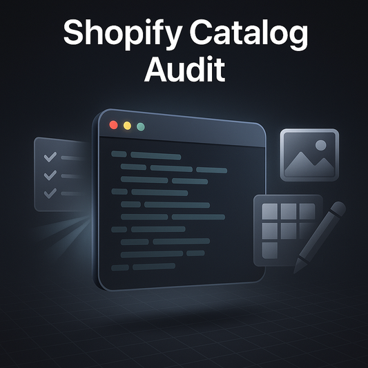 Shopify Catalog Audit: AI Tool for Product Data Analysis