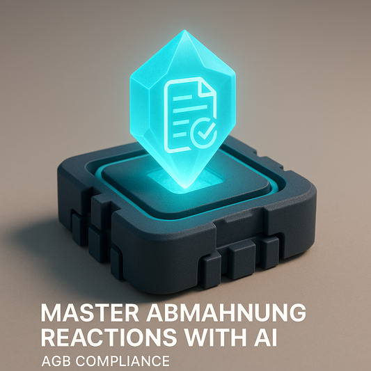 Master Abmahnung Reactions with AI: Optimize Your AGB Compliance