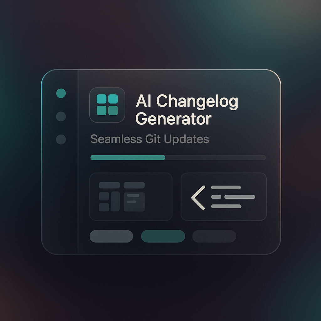 AI Changelog Generator for Seamless Git Updates