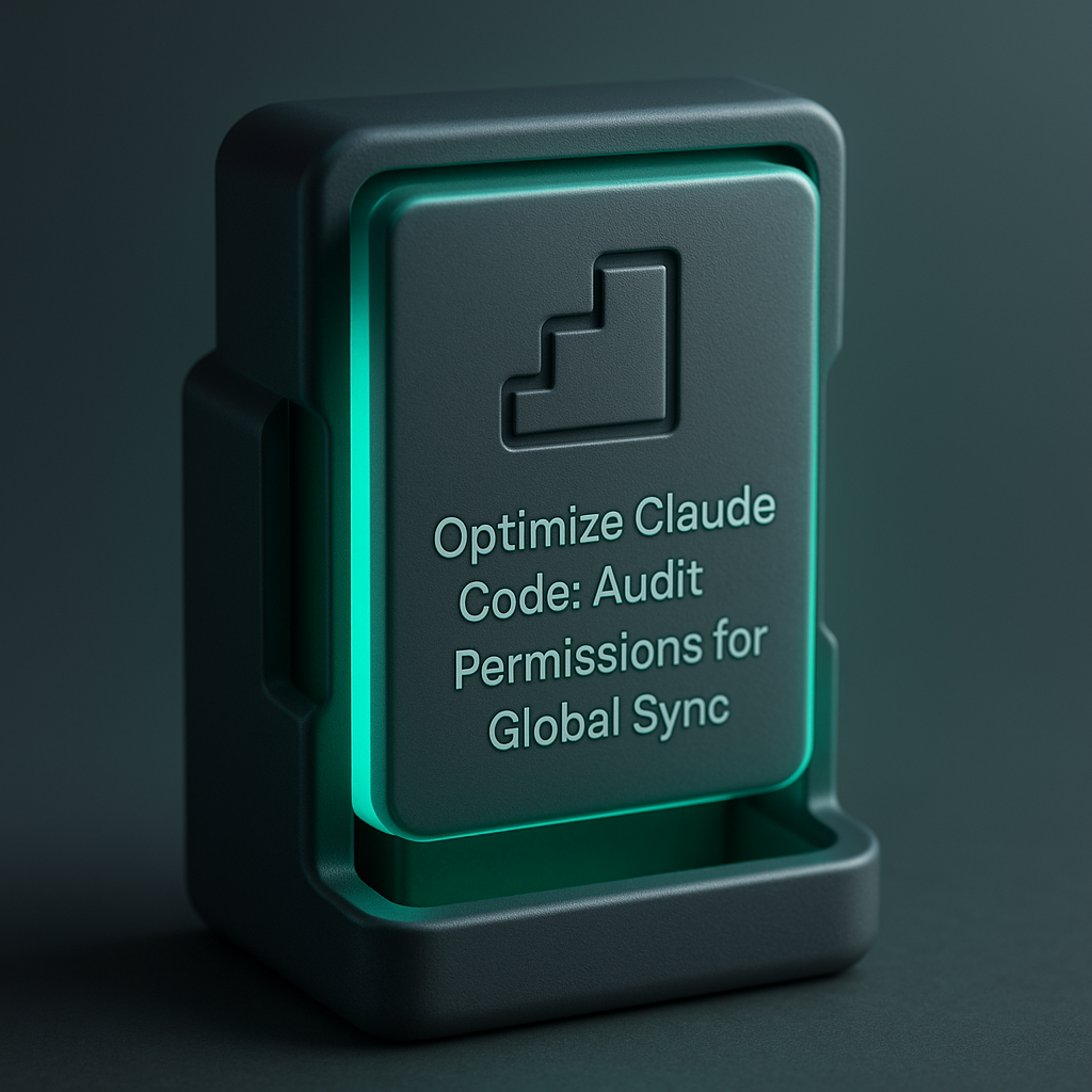 Optimize Claude Code: Audit Permissions for Global Sync
