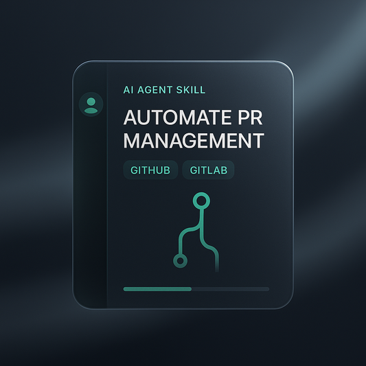 AI Agent Skill: Automate GitHub and GitLab PR Management