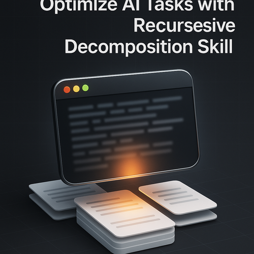 Optimize AI Tasks with Recursive Decomposition Skill