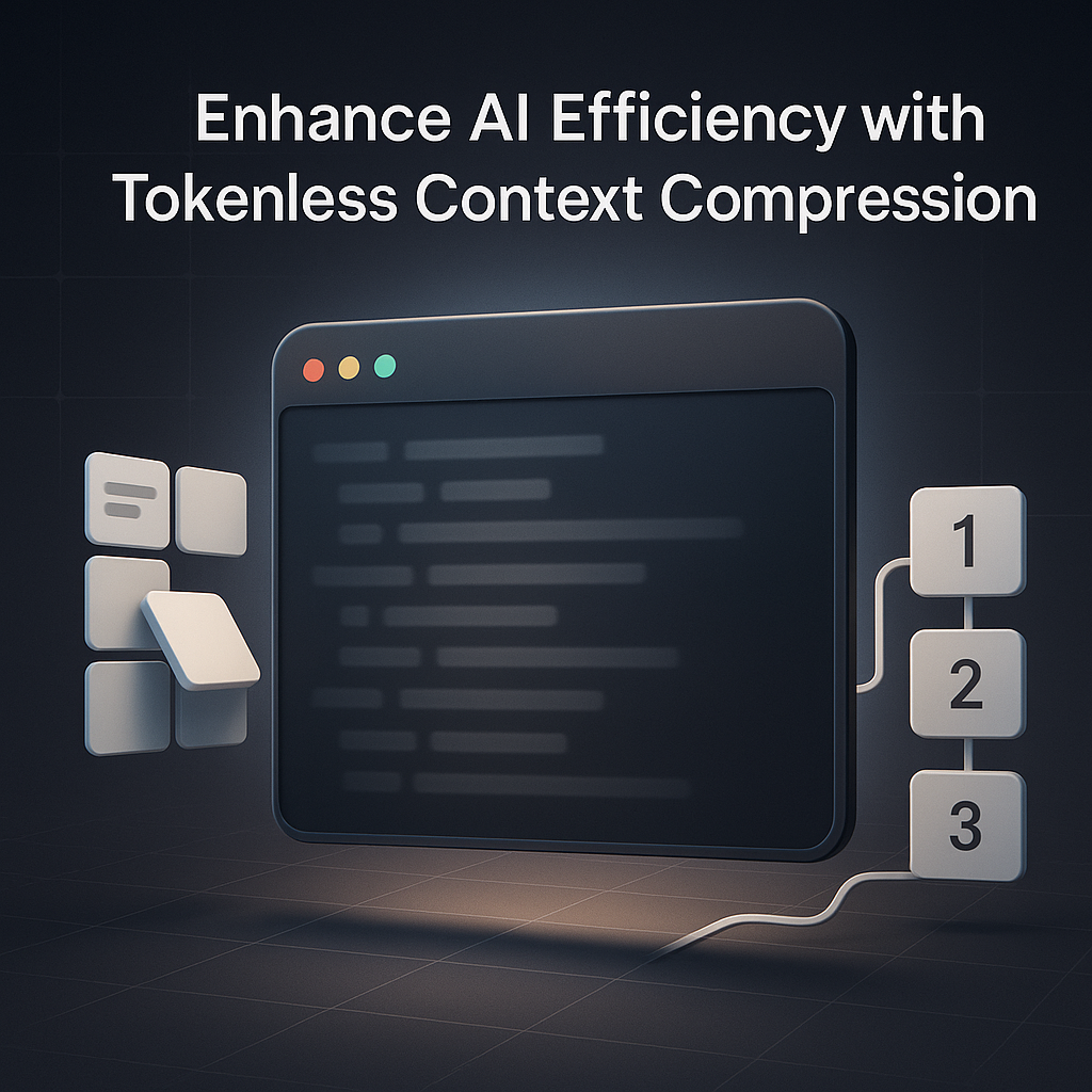 Enhance AI Efficiency with Tokenless Context Compression