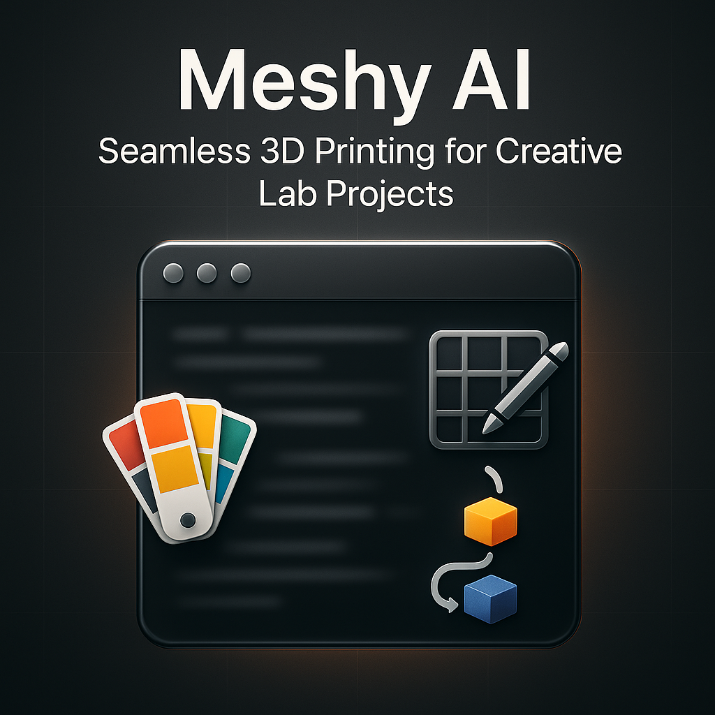 Meshy AI: Seamless 3D Printing for Creative Lab Projects