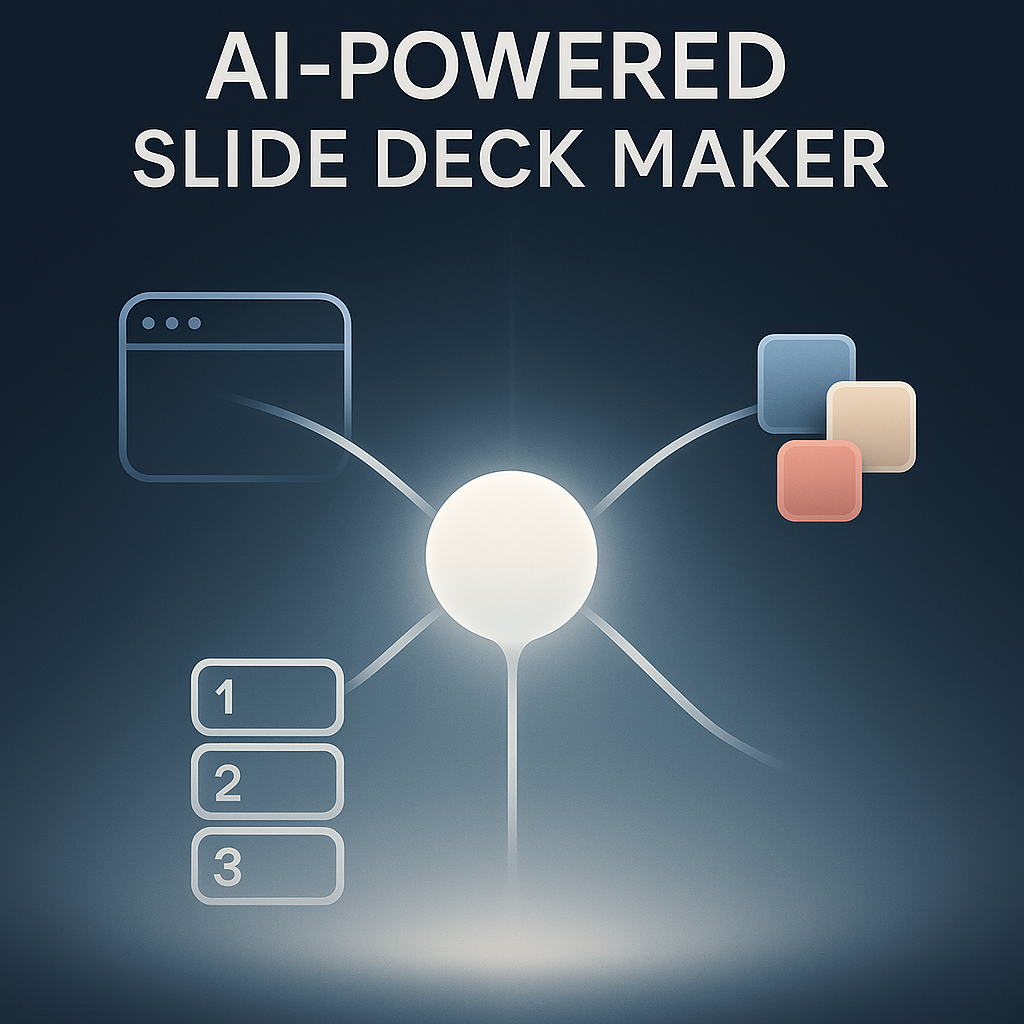 AI-Powered Slide Deck Maker: Convert Reports to Presentations