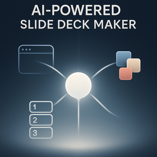 AI-Powered Slide Deck Maker: Convert Reports to Presentations