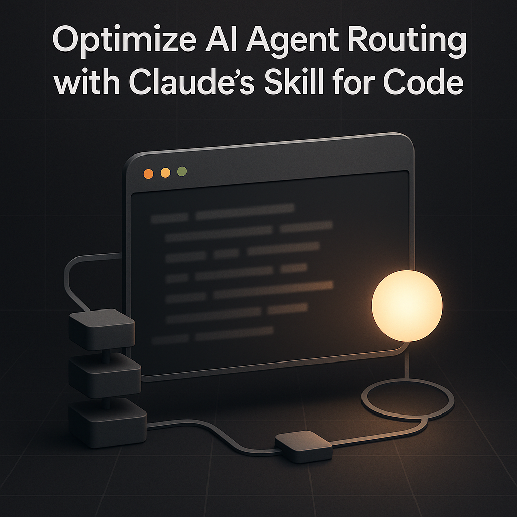 Optimize AI Agent Routing with Claude's Skill for Code