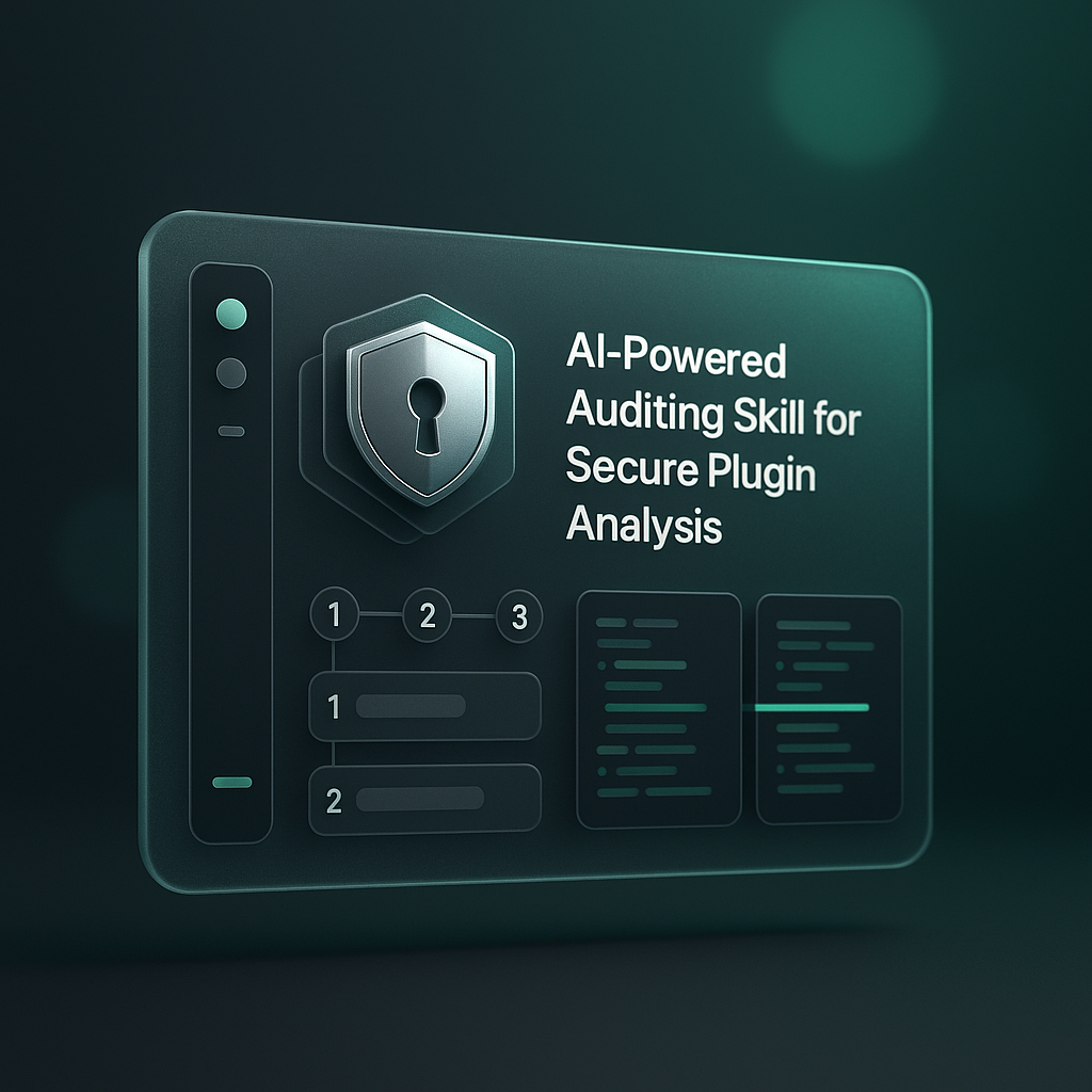 AI-Powered Auditing Skill for Secure Plugin Analysis