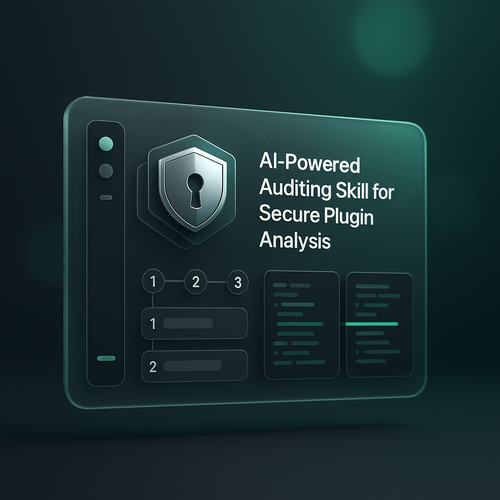 AI-Powered Auditing Skill for Secure Plugin Analysis