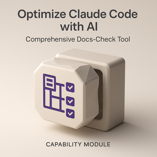 Optimize Claude Code with AI: Comprehensive Docs-Check Tool