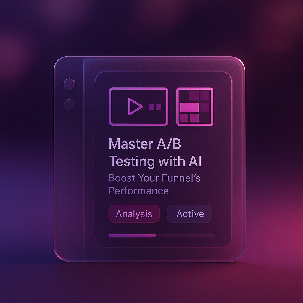 Master A/B Testing with AI: Boost Your Funnel's Performance