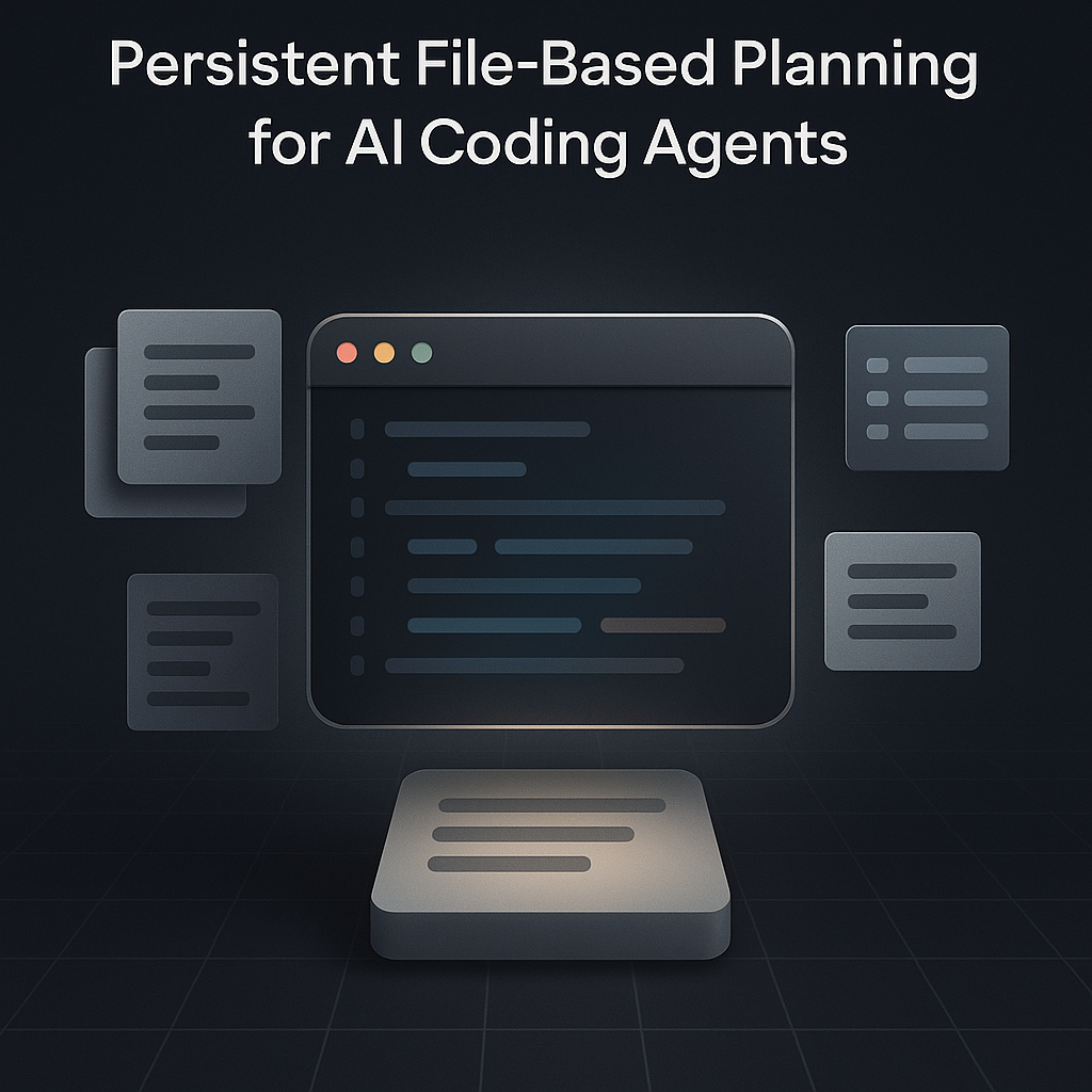 Persistent File-Based Planning for AI Coding Agents