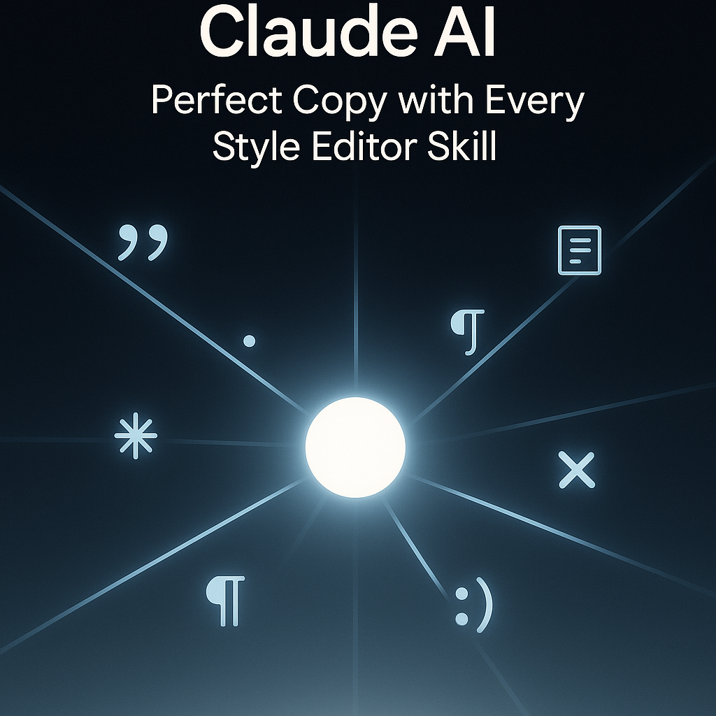 Claude AI: Perfect Copy with Every Style Editor Skill