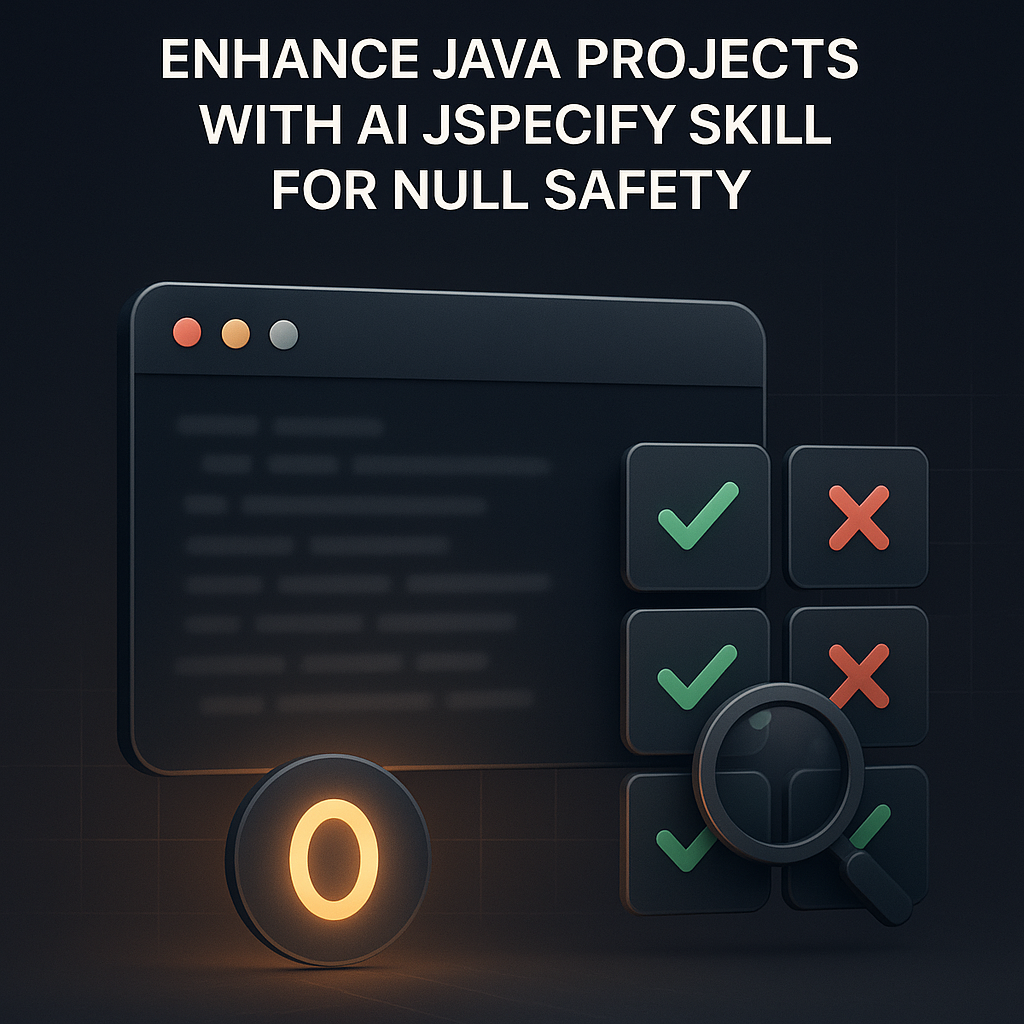 Enhance Java Projects with AI JSpecify Skill for Null Safety