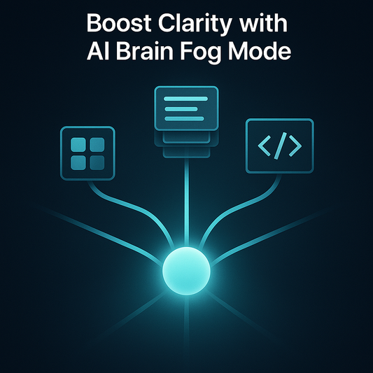 Boost Clarity with AI Brain Fog Mode - Perfect for Coders