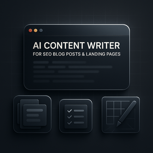AI Content Writer for SEO Blog Posts & Landing Pages