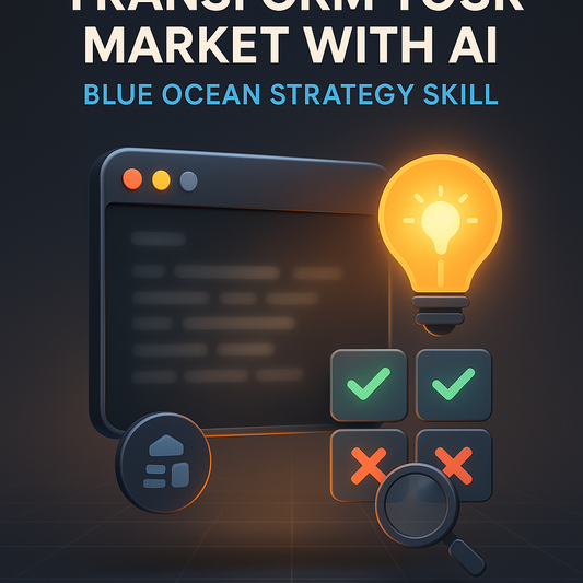 Transform Your Market with AI: Blue Ocean Strategy Skill