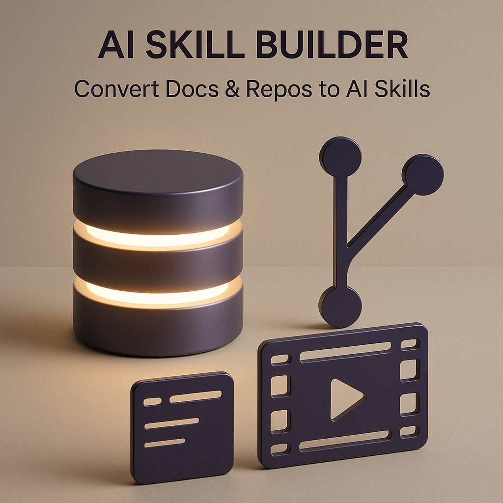 AI Skill Builder: Convert Docs & Repos to AI Skills